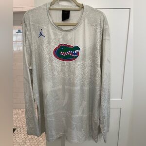 Jordan Florida Gator long sleeve Drifit shirt